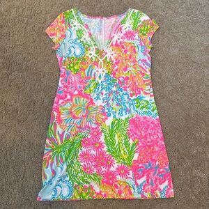 LIlly Pulitzer SIZE S T SHIRT DRESS